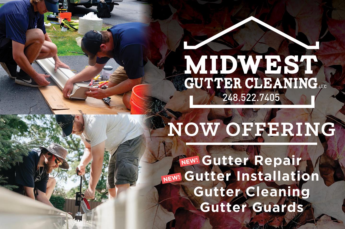 Midwest Gutter Cleaning Gift Card (Plastic Gift Card)